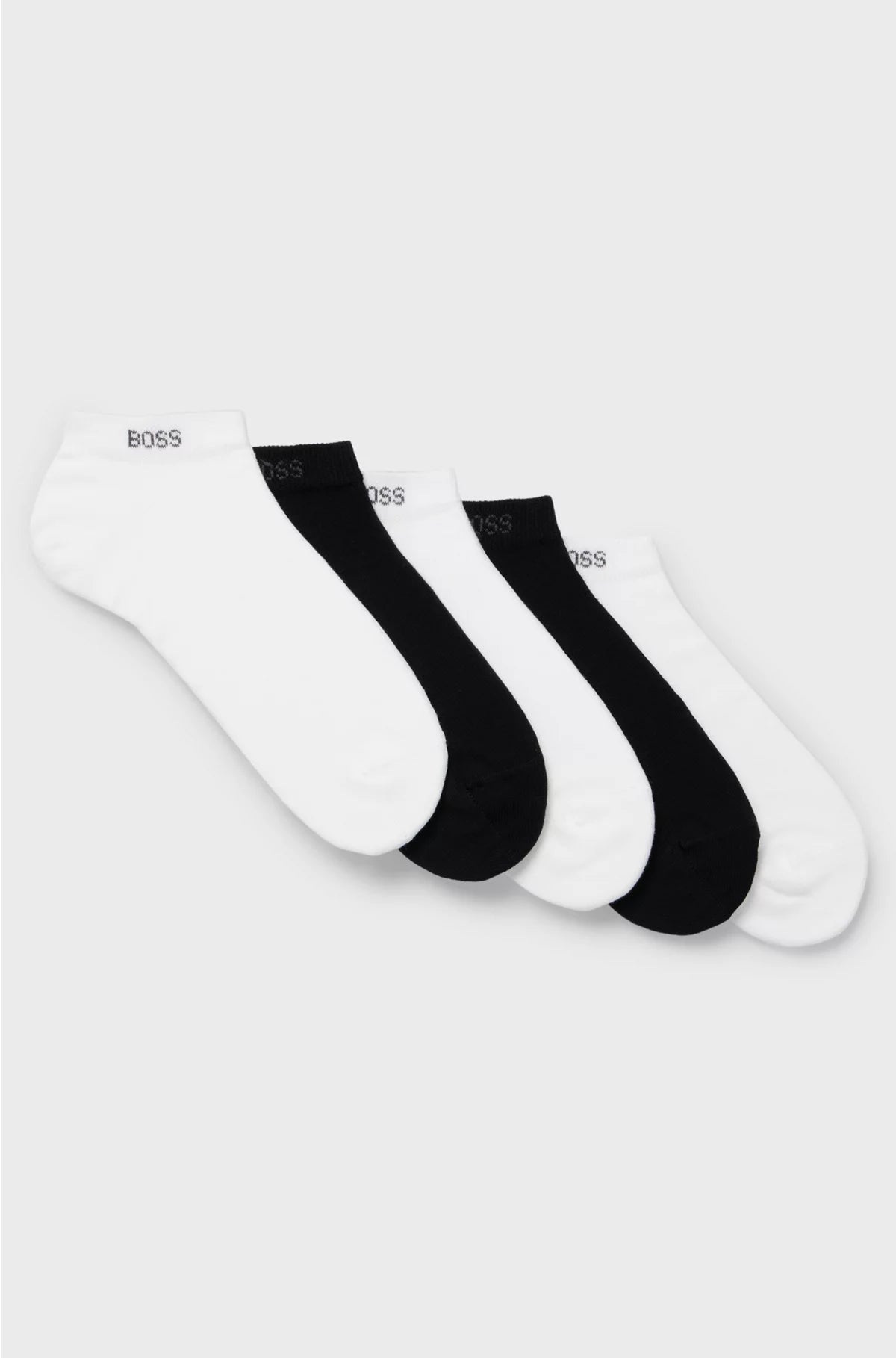 FIVE-PACK OF ANKLE-LENGTH SOCKS