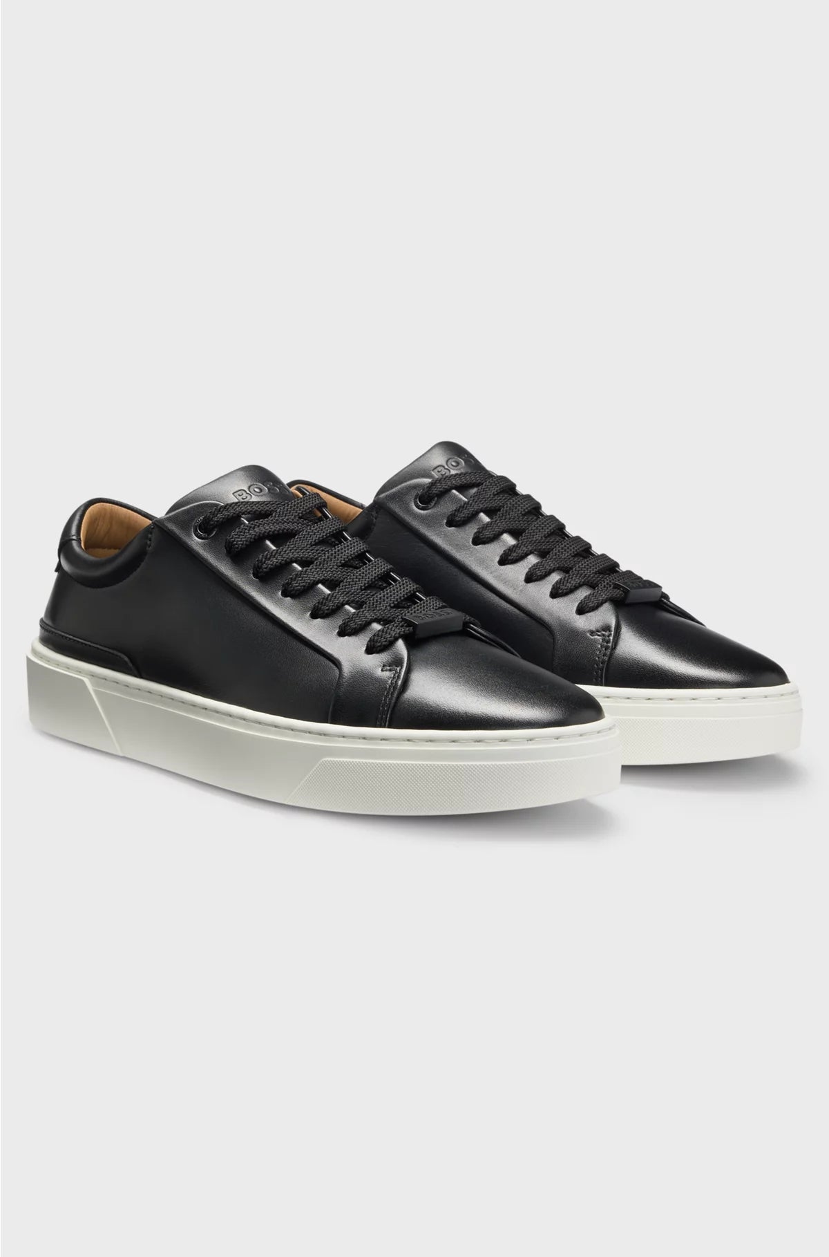 GARY TRAINERS WITH LEATHER UPPERS