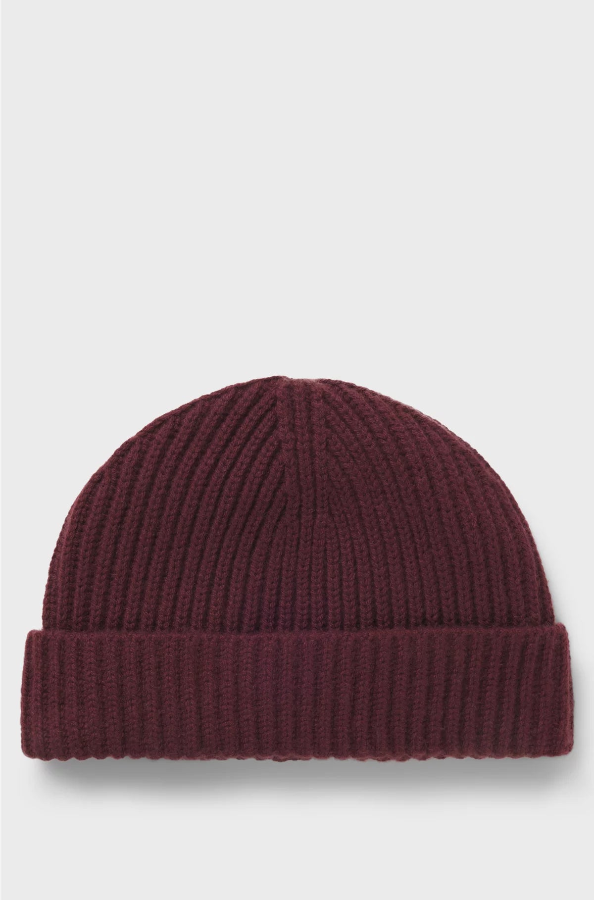 BEANIE HAT IN VIRGIN WOOL AND CASHMERE